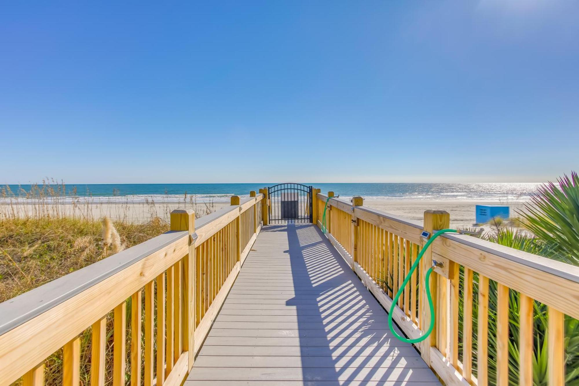 Myrtle Beach Condo - Steps To Ocean And Apache Pier! Esterno foto