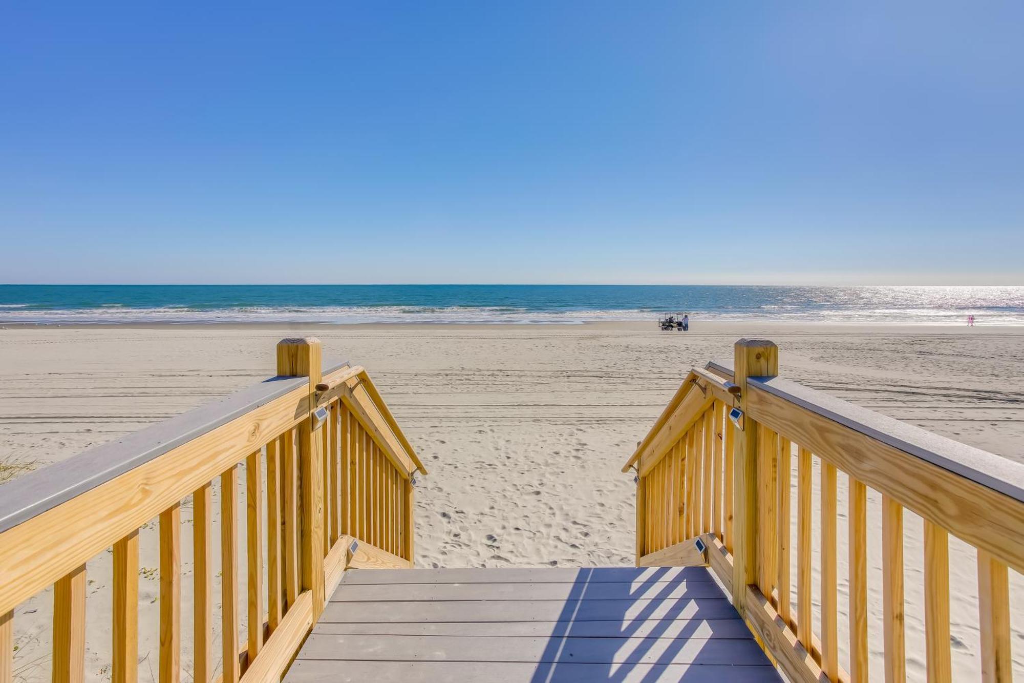 Myrtle Beach Condo - Steps To Ocean And Apache Pier! Esterno foto